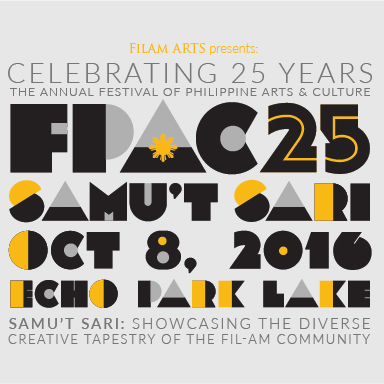 Come join us at the 25th Annual Festival of Philippine Arts and Culture!