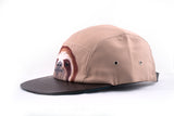 SlothBacca Sloth Face 5 panel hat - Dome5
