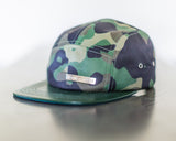 Camo Get A What What 5 panel hat - Dome5