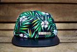 Just the rainbow tips 5 panel hat - Dome5